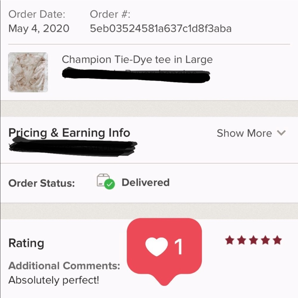 Memorial weekend sale Tie Dye T-shirt - Picture 5 of 6